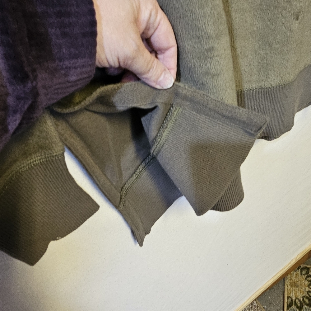 Women's Khakie Oversized Shirt - Picture 3 of 3